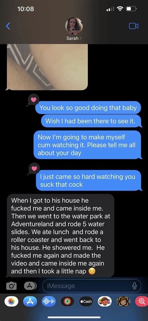 What my girl sent me : r/hotwifetextmessages